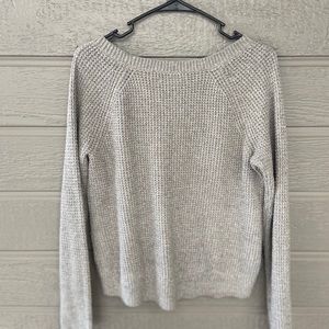 Knitted sweater grey